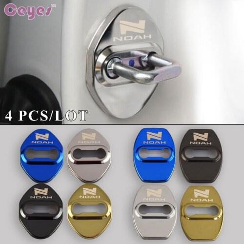 Ceyes Excellent Car Styling JDM Car Accessories Case For Toyota Noah 60 70 80 Voxy Car Badge Emblems Stickers Car-Styling 4pcs