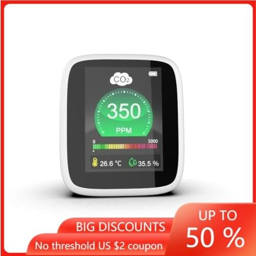 DM1308 CO2 Monitor Tester Indoor Air Quality Digital Carbon Dioxide Temperature Humidity NDIR Sensor Concentration Detection