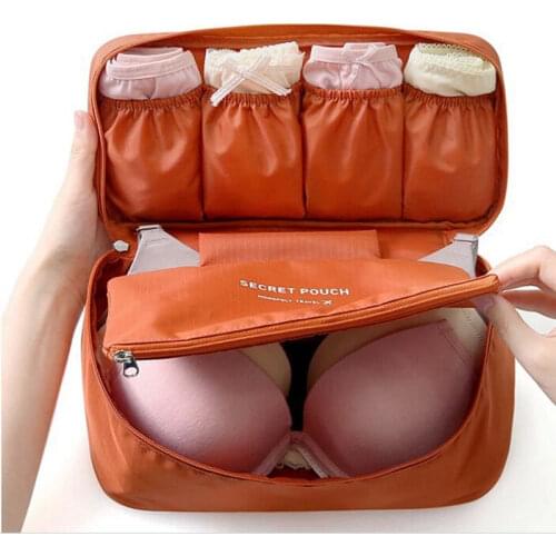 Bra Underwear Travel Bags Suitcase Organizer Women Travel Bags Luggage Organizer For Lingerie Makeup Toiletry Wash Bags pouch