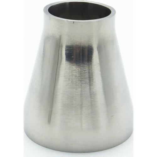 25mm To 19mm OD 304 Stainless Steel Sanitary Weld Concentic Reducer Pipe Fitting For Home Brew Homebrew Wine Beer Brewing