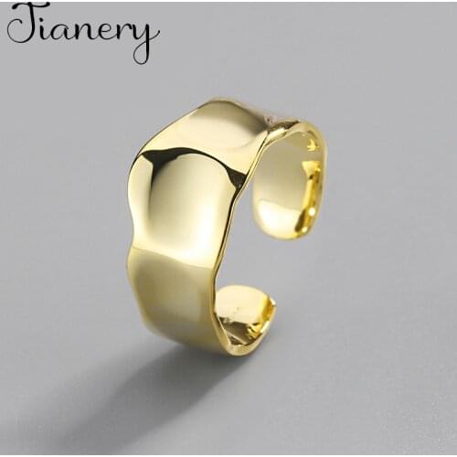Personality Boho Smooth Chains Rings For Women Charm Wedding Jewelry Adjustable Antique Finger Ring Anillos 2021