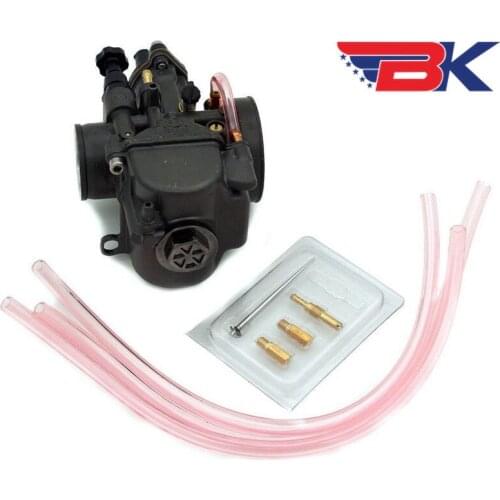 Carburetor 28mm PWK 28 Racing Flat Side Carb Scooter ATV Go Kart PIT DIRT BIKE