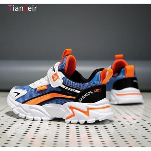 2021 High Quality Boys Sneakers For Children Casual Shoes Kids Sneakers Boys Shoes Sport Running Breathable Mesh Tenis Infantil