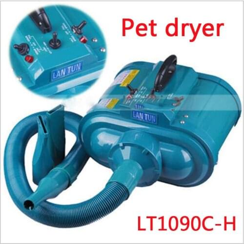 NEW LT1090C-H 4 electric dryer Gear Speed Dual-motor Professional Pet Hair Dryer Blower 3600W 220V