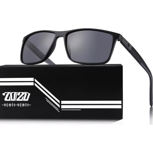 20/20 Design Polarized Tr90 Sunglasses Spring Hinge Temple UV400 Lens Eyewear For Man Woman Sun Glasses oculos gafas OC7008