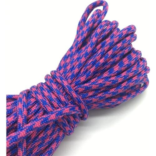 10yds Paracord 550 Parachute Cord Lanyard Rope Mil Spec Type III 7 Strand Climbing Camping Survival Equipment #Multicolor SZ121