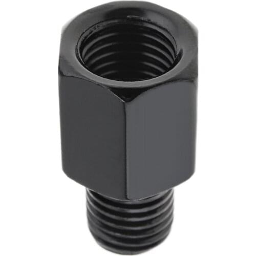 Clockwise and Counterclockwise 10mm to 10mm Motorcycle Rearview Mirror Screw Thread Adapter Conversion Bolt Motor Mirror Screws