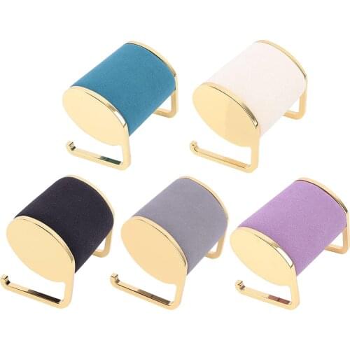 Jewelry Display Shelf T-bar Rack Bracelet Holder Jewelry Hard Display Stand Shop Countertop Table Top Watch Hair Band Storage