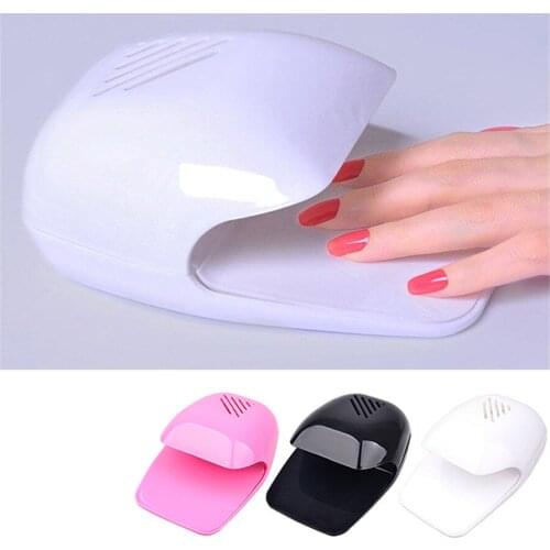 Hot Sale Professional Nail Polish Dryer for Nail Art Tool 2X AA Battery Mini Portable Nail Gel Polish Dryer Air Dryer