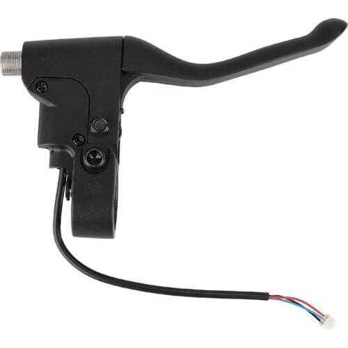 Brake Lever Aluminium Alloy Handle Assembly Kit with Line for Ninebot MAX G30/G30D Electric Scooter Handle Brake Lever Crank Bar