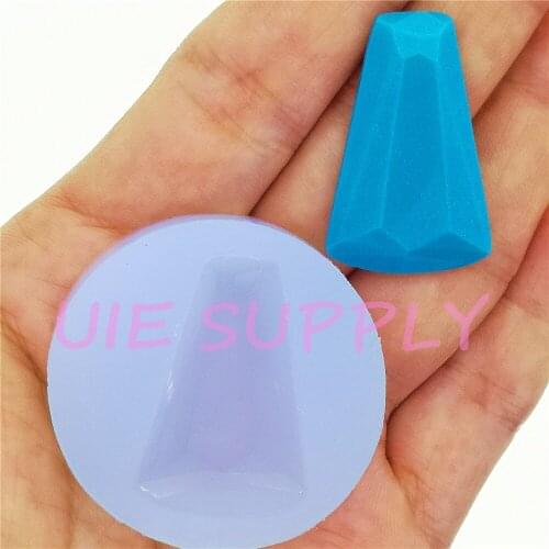 BYL566U 30.6mm x 19.6mm Silicone Mold Fondant Cake Decoration Candy Resin Clay Earrings Necklace Craft Soap Candle FOOD SAFE