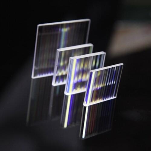 100pcs Beautiful Rectangle Prism Dichroic Prism for Party Home Decoration Art Necklace DIY Design Products Photography