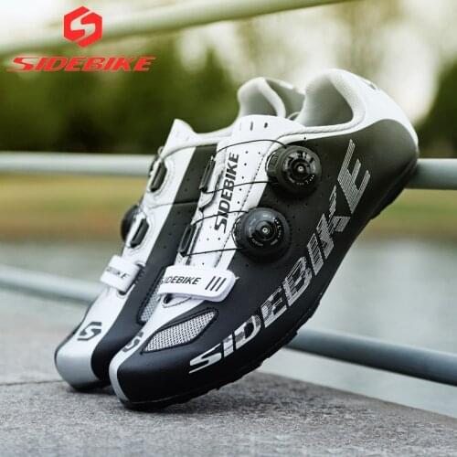 2020 sidebike mtb shoes mountain bike 021 non-lock leisure road bike cycling shoes men women ultralight 565g breathable non-slip