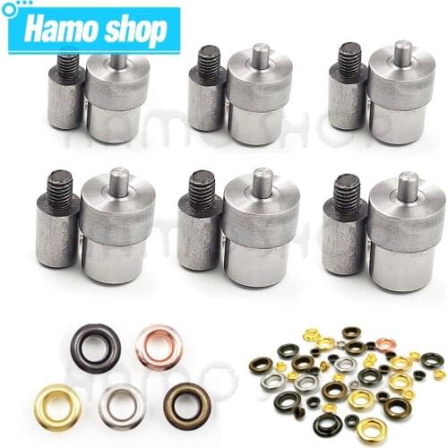 3-13.5mm Eyelets Grommet Installation Press Dies Mould Fasteners Snaps Dies For Hand Press Machine Leathercraft Shoes Bag Belt