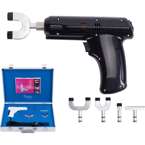 4 Heads Electric Chiropractic Adjusting Instrument Correction Gun Activator Massager Spinal rehabilitation Spine therapy device