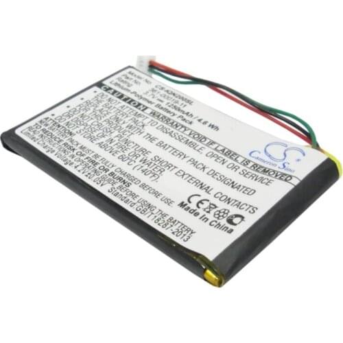 Cameron Sino 1250mAh battery for GARMIN Nuvi 200 200W 205 205T 205W 205WT 250 252W 255 010-00621-10 361-00019-11