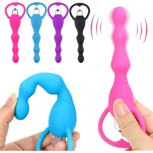 Anal Bead G Spot Bullet Vibrator Vaginal Clitoral Stimulation Vibrator S Sex Toys For Woman Men Dildo Butt Plug Prostate Massage