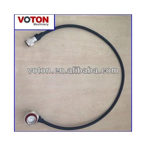 Free shipping 7/16DIN Male Right Angle to N Male straight with 1/4 Corrugated pipe cable (76cm/15inches)
