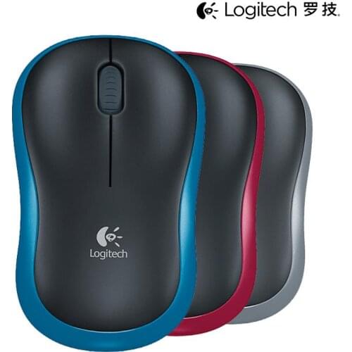Logitech M186 2.4G Wireless Mouse with 1000dpi M185 upgrade Office mouse