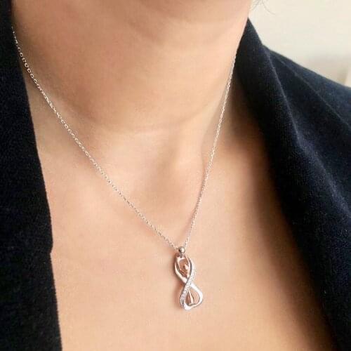 Integrity 925 Sterling Silver Necklace Women Girls Gift Jewelry Accessories Fashion Handmade Elegant Chain