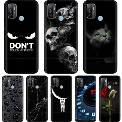 For OPPO A53 2020 Case Silicon Back Cover Phone Case for OPPO A53S 2020 A 53 Soft TPU Case 6.5 inch fundas etui bumper coque