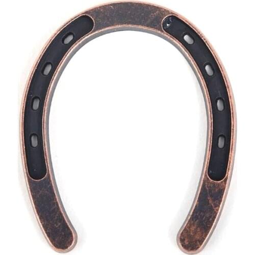 Zinc Alloy Horseshoes Key Ring Key Holder Wedding Hanging Lucky Gift Souvenirs Decoration