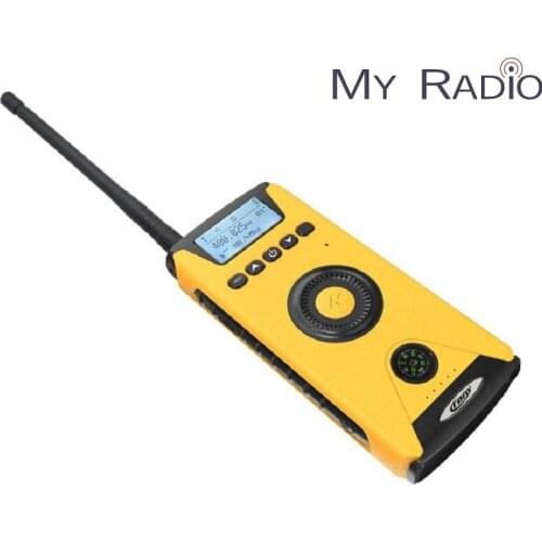 CY-919 Rechargeable Two Way Radios Wireless Portable Business Walkie Talkies with Solar Charging Flashlight Compass