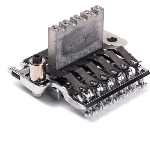 Chrome Electric Guitar Bridge Assembly for ST Guitar Parts