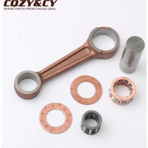 Scooter crankshaft connecting rod for PIAGGIO Diesis 50 Liberty Fly Free NRG50 Quartz Sfera Storm Typhoon Zip 50cc 2T