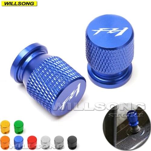 Wheel Tire Tyre Valve Air Port Stem Cover Cap Airtight Plug For YAMAHA FZ1 FAZER Motorcycle Accessories CNC LOGO