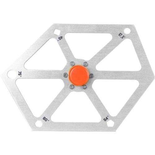 Woodworking Angle Ruler Board Cutting Machine Cutting Machine Saw Angle Adjustment Finder Tool Aluminum Alloy Six Square Ruler