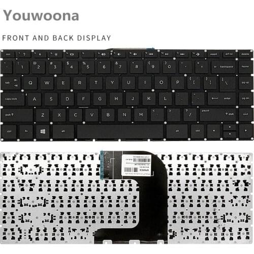 New Laptop Keyboard For HP 14-AC 14-AD TPN-l124 I119 TPN-I120 Tpn-i120