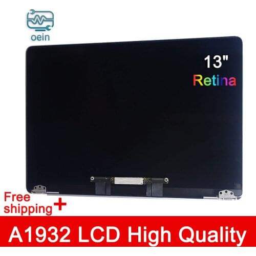 Strict Testing New LCD Screen Display For MacBook Air Retina 13inch A1932 LCD Assembly 2018 2019 Year MRE82 Glass Panel Screen