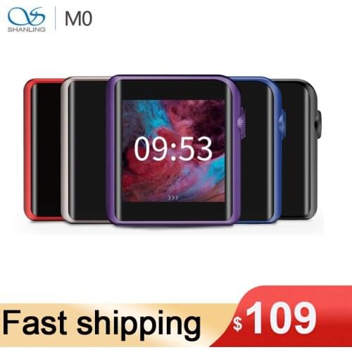 SHANLING M0 32bit /384kHz Bluetooth AptX LDAC DSD MP3 FALC Portable Music Player Hi-Res Audio