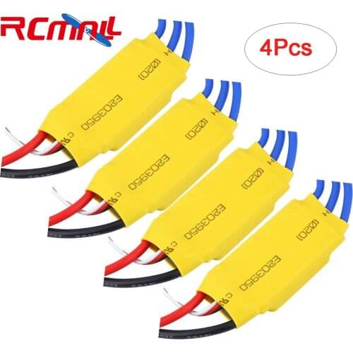 4Pcs XXD 30A Brushless Motor Speed Controller RC BEC ESC for T-rex 450 V2 Helicopter Boat RCmall DR0469
