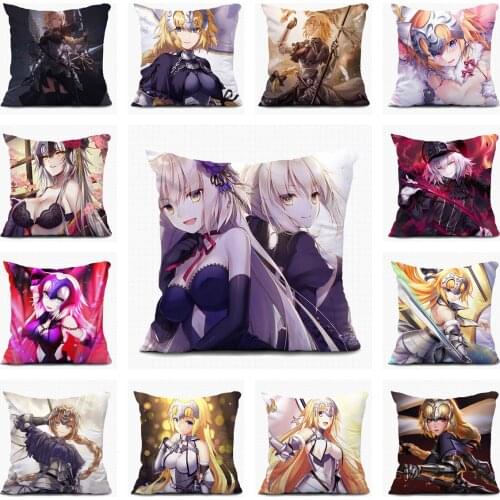 Anime Fate Saber Okita Souji Christmas Pillow Case Custom Decorative Cushion Covers Sofa Pillowcase Houseware Room Home Textile