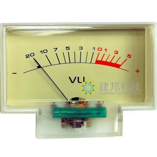 TN-72 VU Meter DB Level Header Audio Preamp Power Amplifier Chassis Backlight