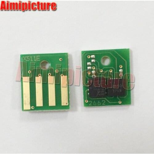 5K 50F2H00 502H 50F5H00 505H For Lexmark MS511 MS610 MS310 MS410 MS510 Toner Cartridge Chip EUR MEA Africa Version 5pcs/LOT