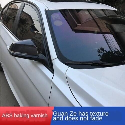 1 Pair Carbon Fiber Side Wing Replacement Rearview Mirror Cover Cap for BMW F10 F11 2014 2015 2016 2017