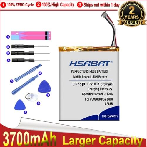0 Cycle 3200mAh SP86R Battery for Sony Ps vita 2000 psvita2000 PSV 2XXX for PSV SP86R PSV2000 PCH-2007 4-451-971-01 PS Vita 2007