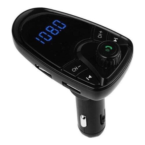 Top Selling Car Accessories Bluetooth FM Transmitter FM Car Mp3 Player Coche Modulator Handsfree Dual USB Charger Coche
