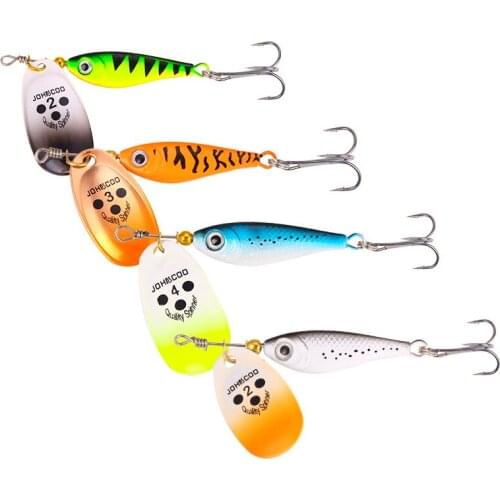 Bionic Lure Fishing Bait Fish Shaped Bionic Bait Spinner Sequin Sinking 3D Eyes Baits ASD88