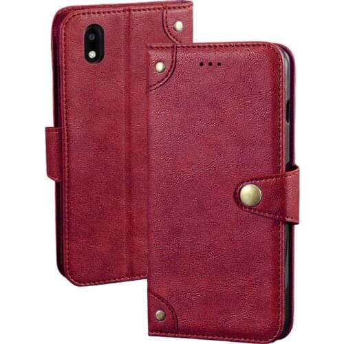 Wallet case on ZTE Blade A3 2020 case cover leather flip Vintage phone case bumper for Blade A3 2020 360 full protect housing