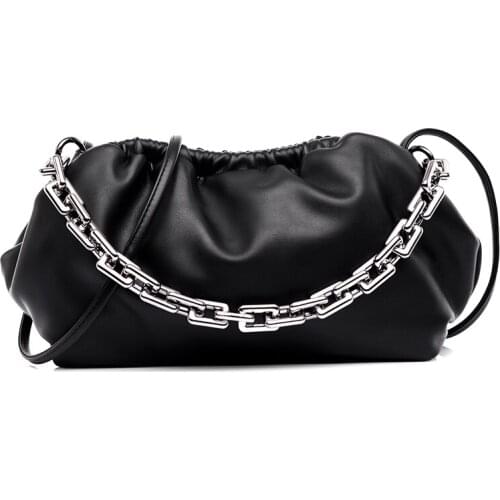 Designer Pu Leather Chain Women Handbags High Quality Ladies Small Shoulder Bag Fashion Crossbody Bags for Women Messenger Bag