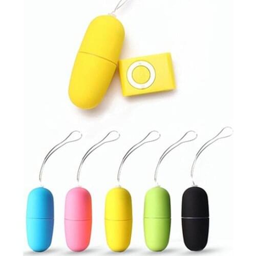 Drop Shipping Waterproof Women Vibrating Jump Egg 20 Speeds Wireless MP3 Remote Control Vibrator Bullet Sex Toys for woman