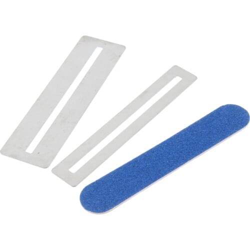 Bendable Fretboard Guard Protector+Fret File Sanding Cleaning Polish for Guitar Bass DIY Parts