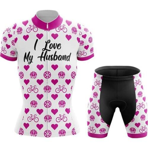 SPTGRVO Lairschdan pink womens cycling clothing kit bicycle clothes cyclist outfit mtb uniform suit cycle wear bike jersey set
