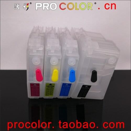 LC3919XL BK C M Y refill ink cartridge for BROTHER MFC-J3930DW MFC-J3530DW MFC-J2330DW MFC-J2730DW inkjet printer No need chips