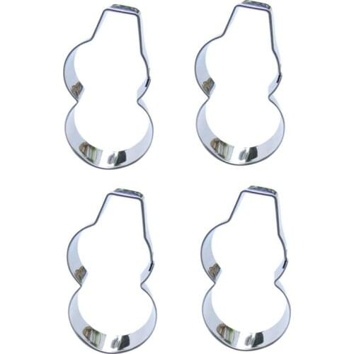 Small Gourd shape 4 piece biscuit cutting molds, baking tools, cake decorating soft candy tools