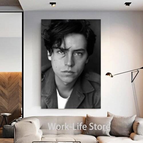 Cole Sprouse Actor Movie Star Painting Posters and Prints Canvas Wall Art Picture For Home Room Decor
